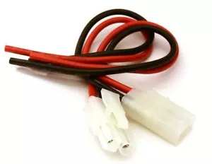 Precision Tamiya Type Male and Female Plug Connector M/F Set w/ 170mm Wire - Picture 1 of 1