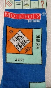 Odd Sox, FUN Socken Herren Größe 6-12 Monopoly Crew Socken Neuheit - Bild 1 von 3