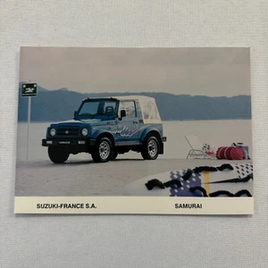 Suzuki Samurai Factory Press Photo Photograph France - Picture 1 of 3