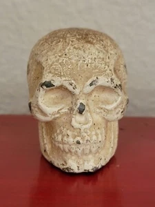 De colección Años 50 60 Perilla de Cambio de Calavera Aluminio Hot Rod Chopper Bobber Motocicleta Cambio - Imagen 1 de 10