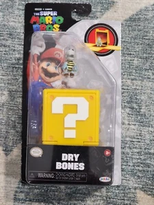 Jakks Pacific Super Mario Bros Movie Dry Bones 1.25 in Mini Figure BRAND NEW - Picture 1 of 7