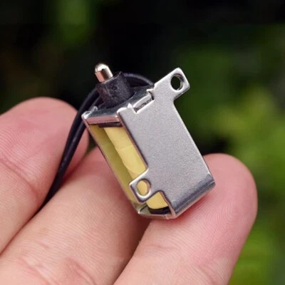 DC 3V 3.7V Micro DC Electromagnet Suction Inhalation Type Mini Solenoid Magnet - Image 1 of 4