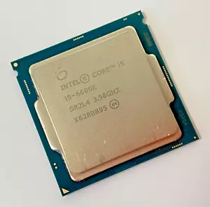 Intel Core i5-6600k 3.50GHz Quad-Core Processor SR2L4 *AS IS, UNTESTED CPU* - Picture 1 of 2