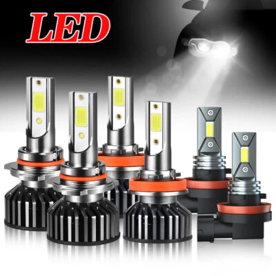 Combo faros LED de haz alto/bajo bombillas antiniebla para Chevrolet Equinox 2010-2017 Foto 1 de 4