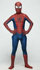 Adulto Spiderman Tobey Maguire Disfraz Disfraz Mono Vestido Elegante 170 cm - Imagen 1 de 1