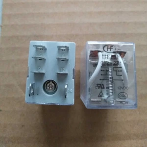 HF13F-012-2Z1 Intermediate Power Relay 10A 12VDC 8 Pins JQX-012-2Z1 (Pack of 5) - Picture 1 of 1