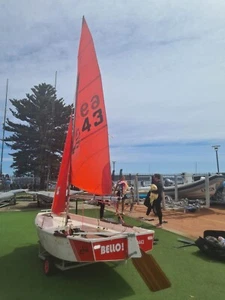 Fibreglass Mirror VASCO 2 GPR Boat / sailing dinghy - Picture 1 of 2