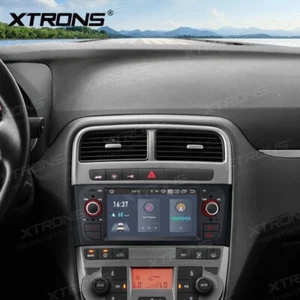 Car Radio GPS Fiat Grande Punto Android 13 Wifi 4G Carplay Car XTRONS PX62PTFL - Picture 1 of 13