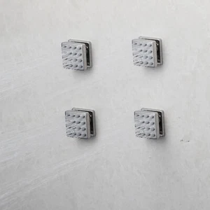 4 piezas Negro/Cromo Grifo de Ducha Spray Jet Ducha Cuerpo Rociador Masaje Montaje en Pared - Imagen 1 de 44