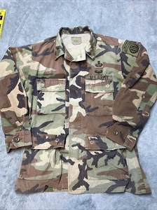 Abrigo Aerotransportado Fuerzas Especiales Militares de Estados Unidos Bosque Camuflaje De Colección Años 90’s Jump Master - Imagen 1 de 13
