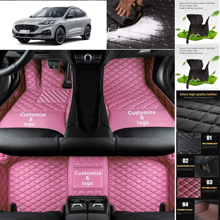 For Ford Escape Car Floor Mats Custom Waterproof Auto Liners Carpets   - Изображение 1 из 4