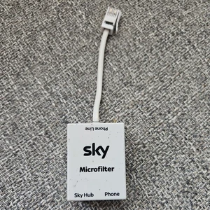 Sky Master Microfilter RJ11 Sky Hub Phone Broadband ADSL Locking Original - Picture 1 of 3