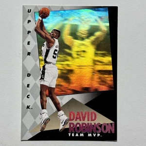 Upper Deck Box Set 1993 NBA Hologram Set #24 David Robinson #/138000 Spurs - Foto 1 di 2