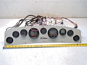 O1 Yamaha LCD Marine Meter Dashboard Panel Hours Temp Trim RPM MPH & More - Bild 1 von 11