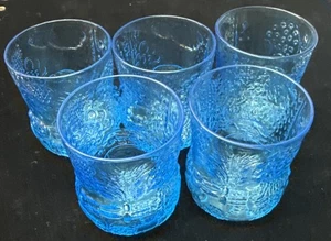 5 Arabia Oiva Toikka Glasses Fauna Series 1970s Finland 2.5" Wartsila Nuutajarvi - Picture 1 of 11