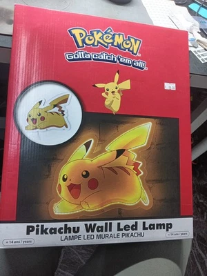 Pokemon Pikachu Lampada Neon Mural Teknofun - Imagen 1 de 2