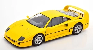 KK scale KKDC180692 1/18 Ferrari F40 1987 Yellow Model Car - Picture 1 of 10