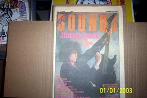 SOUNDS MAGAZINE UK ( JULY 23, 1988 ) w/ JIMMY PAGE cover story + THE MISSION EXC - Foto 1 di 1