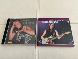 Loot Of 2 SUSAN TEDESCHI CDs Live From Austin, TX & Just Won’t Burn Near Mint - Picture 1 of 2