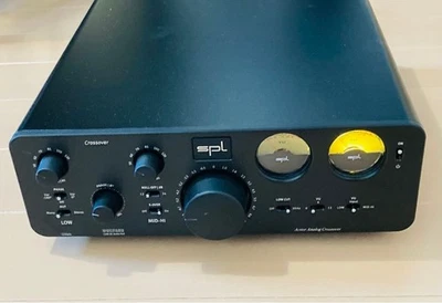 SPL Crossover Black High-End Analog Crossover Working VU Meter Issue - Image 1 of 4