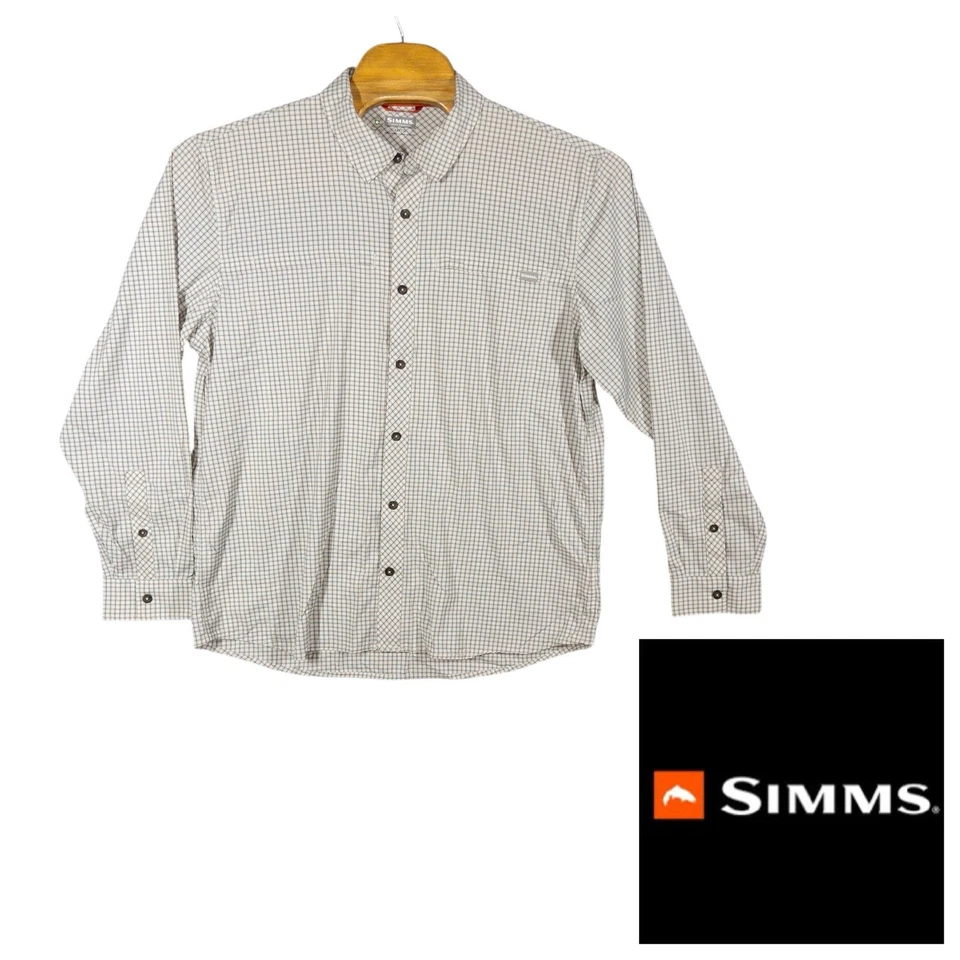 Simms Insect Shield Fishing Performance Shirt Mens XL Lake Outdoor Gorpcore - Image 1 of 4