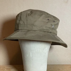 Vintage South African Hat Boonie Bush Cap XL Nutria Jungle SADF SAPS 80s 90s - Picture 1 of 12