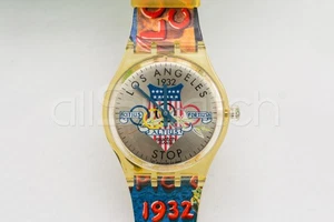 Swatch STOP 1994 - SSZ100 - Los Angeles 1932 - New - Picture 1 of 2