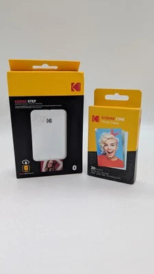 KODAK Step Slim Instant Mobile Photo Printer - Portable Color Bluetooth + Sheets - Image 1 of 4