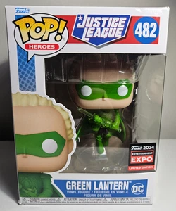 Funko Pop! Justice League Green Lantern #482 Official C2E2 2024 Limited Edition - Picture 1 of 6