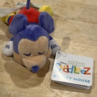 Disney Store Mini Cuddleez Mickey Mouse 7'' Long Plush - Image 1 of 4