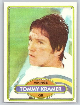 1980 Topps #138 Tommy Kramer - RC - Vikings Rookie - Imagem 1 de 2