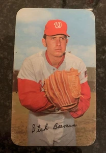 Topps Baseball Super #7 Dick Bosman 1971 - Imagen 1 de 2