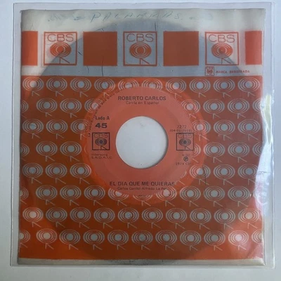 ROBERTO CARLOS - EL DIA QUE ME QUIERAS - 1974 MEXICAN 7" SINGLE CS, LATIN POP - Image 1 of 4