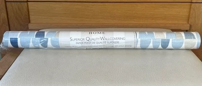 Laura Ashley Home Wallace Seaspray Wallpaper Blue Abstract NEW W078892/A/1 - Image 1 of 4