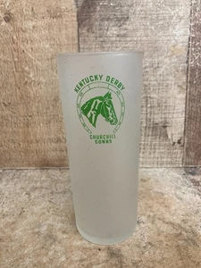 1945 Official KENTUCKY DERBY Frosted Mint Julep Glass mint condition - Picture 1 of 4