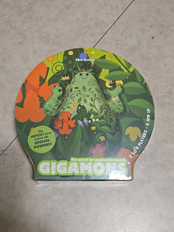 GIGAMONS Magical Memory Matching Game Blue Orange 6+ Wizard Guild New Never Open - Image 1 of 4