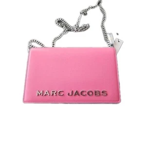 Marc Jacobs Chain Purse Logo Hardware Leather New With Tags Retail $280 - Picture 1 of 9