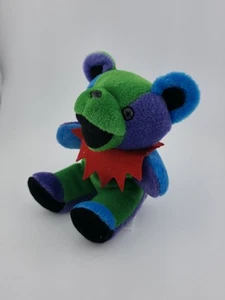 Grateful Dead Dancing Bear Plush VINTAGE Liquid Blue RARE - Picture 1 of 5