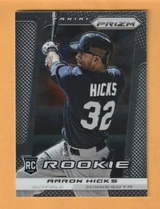 Aaron Hicks Minnesota Twins 2013 Panini Prizm #257 RC Long Beach California - Picture 1 of 2