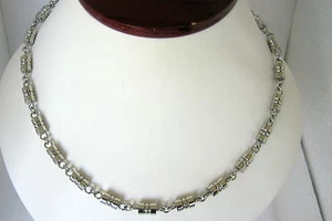 Edelstahl Unisex Fass poliert Gliederkette 18 Zoll lang  - Bild 1 von 5