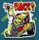 Hot Rod Race Decal Sticker For Man Cave Rat Hot Rod Americana Decals Stickers