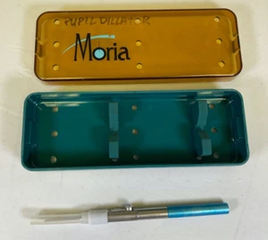 Moria 19009 Beehler Pupil Dilator w/ Sterilization Case 10mm Active Part 3 Point - Picture 1 of 11