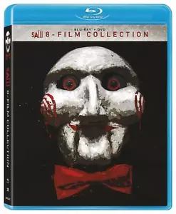 Saw 8 Film Collection 1 2 3 4 5 6 7 8 One to Eight New Region B Blu-ray + DVD - Picture 1 of 1