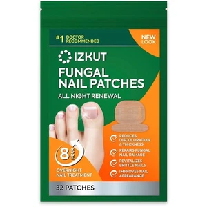 Toenail Fungus Treatment Patches: 8-Hour Nighttime Renewal w/ 1% Tolnaftate - Picture 1 of 8