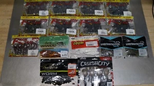 15 packs of Strike King, Yamamoto Baits, Evergreen, Rapala Crush City Craws & Cr - Picture 1 of 24