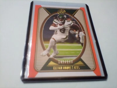 2022 Panini LEGACY NFL Parallel 142/199 ELIJAH MOORE New York Jets - Image 1 of 3