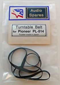 Turntable Belt for Pioneer PL-514 Turntable  - Picture 1 of 5