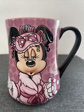 Disney Parks Minnie Mouse Large Mug Collectable Mornings Aren’t Pretty Pink Cup