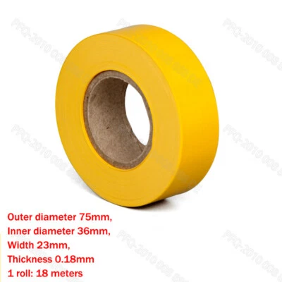 Inviscid Color PVC Electrical Insulating Tape Flame Retardant Insulation Tapes - Image 1 of 4