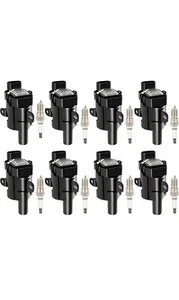 8 ignition coils with 8 iridium Spark Plugs for Chevrolet for Buick UF262 - Picture 1 of 12